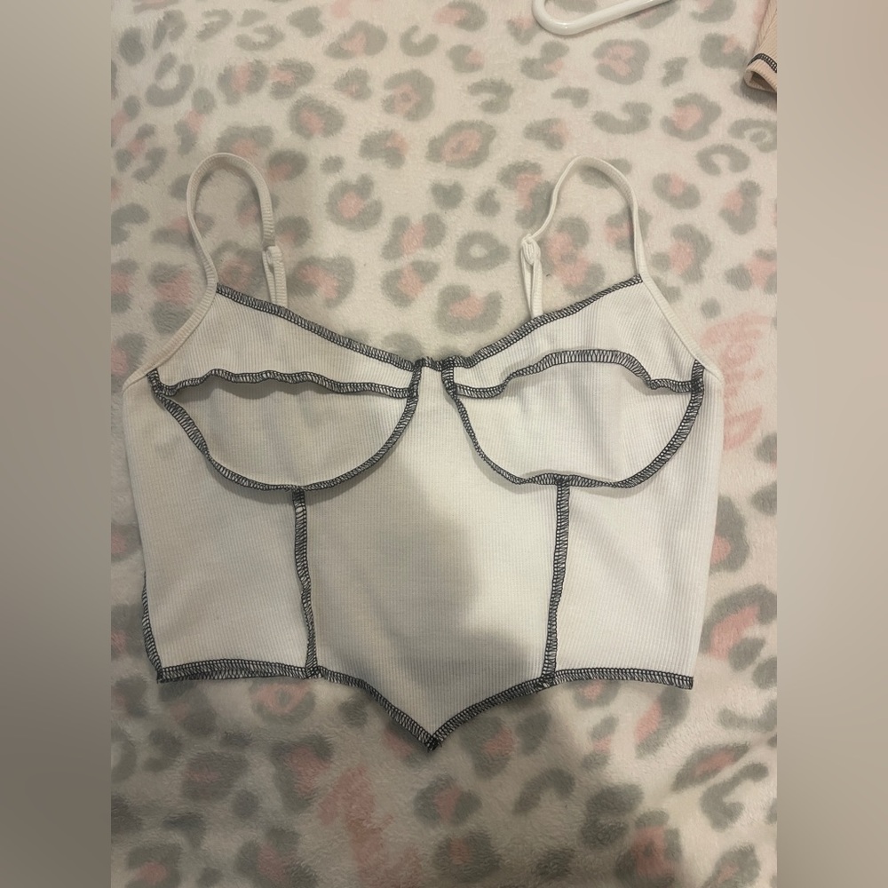 2 SHIRTS BLACK AND WHITE: 2 for $22